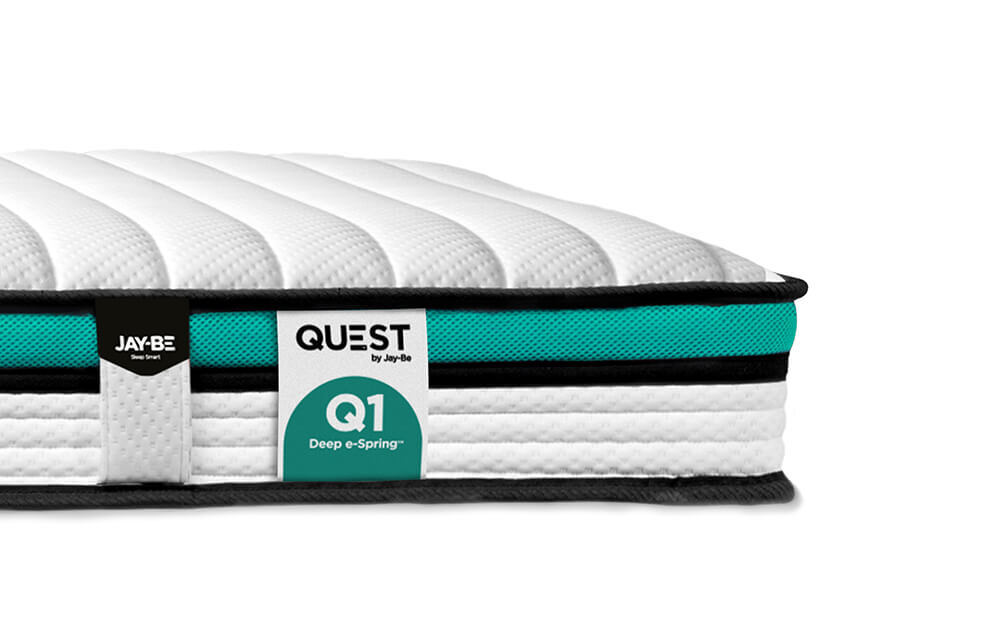 Jay-Be QUEST Q1 Deep e-Spring Childrens Mattress, Single