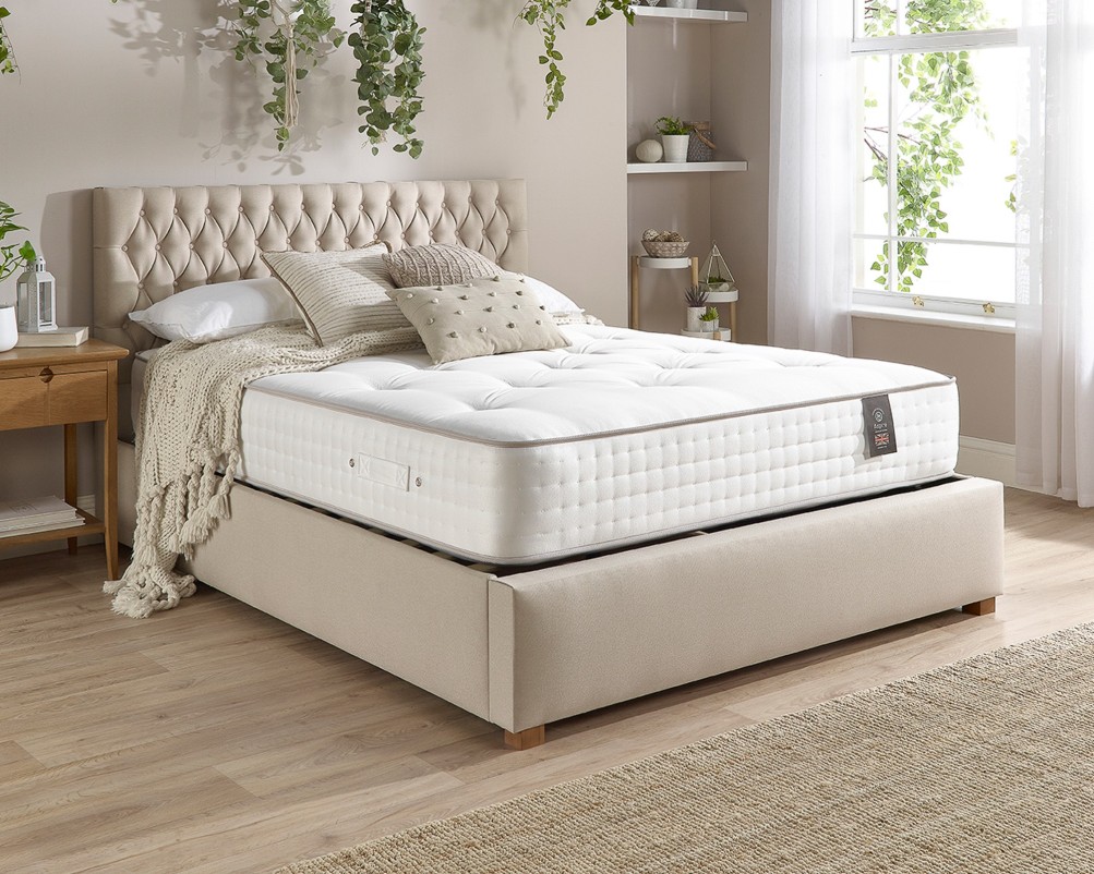 Aspire 5000 Pocket Wool Cashmere and Silk Mattress - Dual Sided