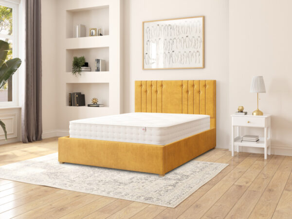 Aspire Harlow Upholstered Ottoman Bed