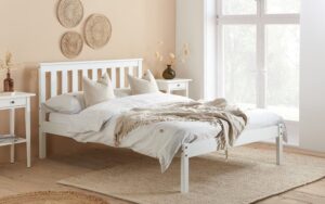 Birlea Denver Bed Frame, King Size, White