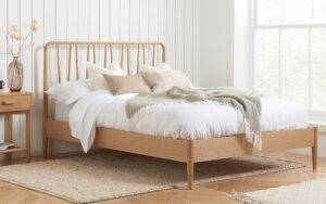 Birlea Jesper Wooden Bed Frame, Superking