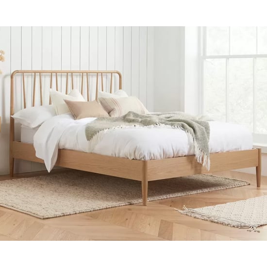 Jordan Wooden Super King Bed In Oak