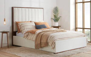 Novo Annabelle Fabric Bed Frame, Double