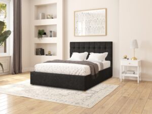 Sinatra Fabric Ottoman Bed