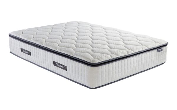 SleepSoul Bliss 800 Pocket Memory Pillow Top Mattress, Small Double